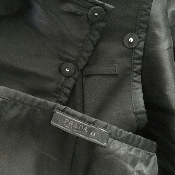 PRADA Pre owned black short skirt made in ITALY - Picture 2 of 5